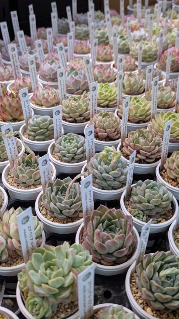 東京でエケベリアがたくさん並ぶ無人販売店|多肉植物専門店リュミエール葛飾店_20260416